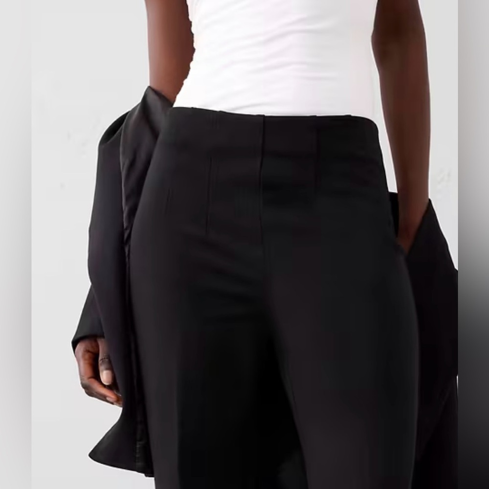 Banana republic Ponte S small black stretchy, extremely comfortable dress pants - Picture 3 of 10